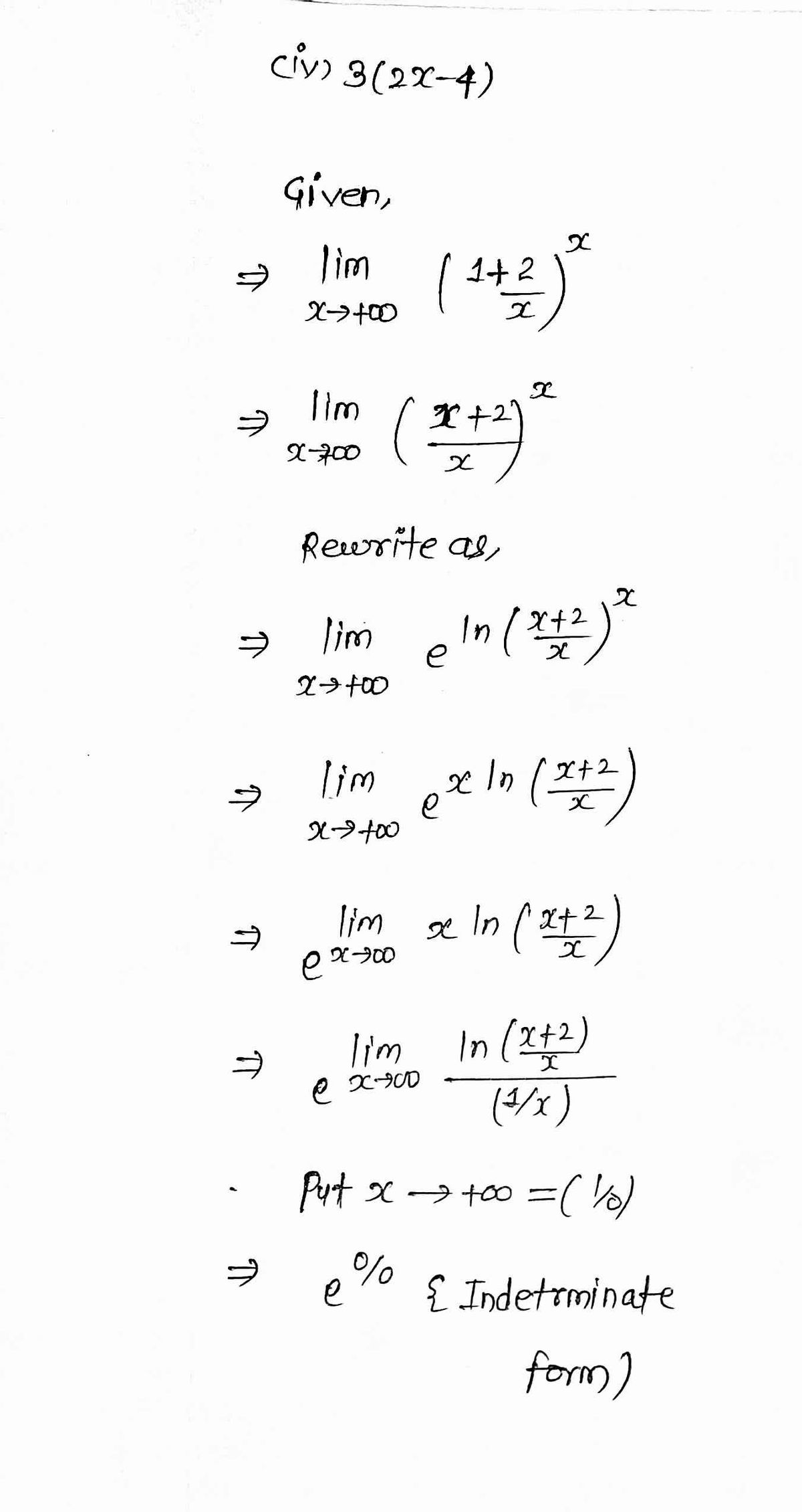 Calculus homework question answer, step 1, image 1